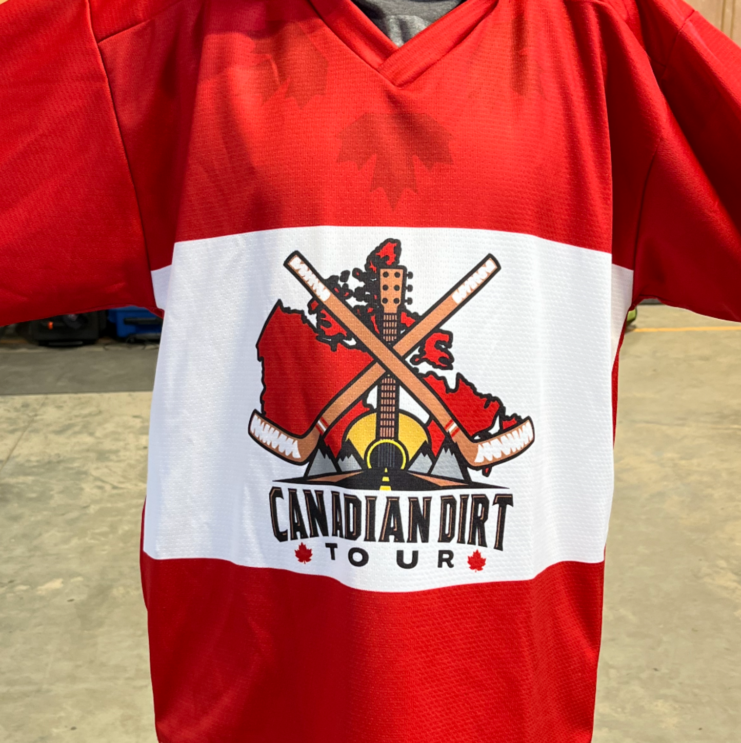 LIMITED EDITION CANADIAN DIRT TOUR JERSEY & PUCK