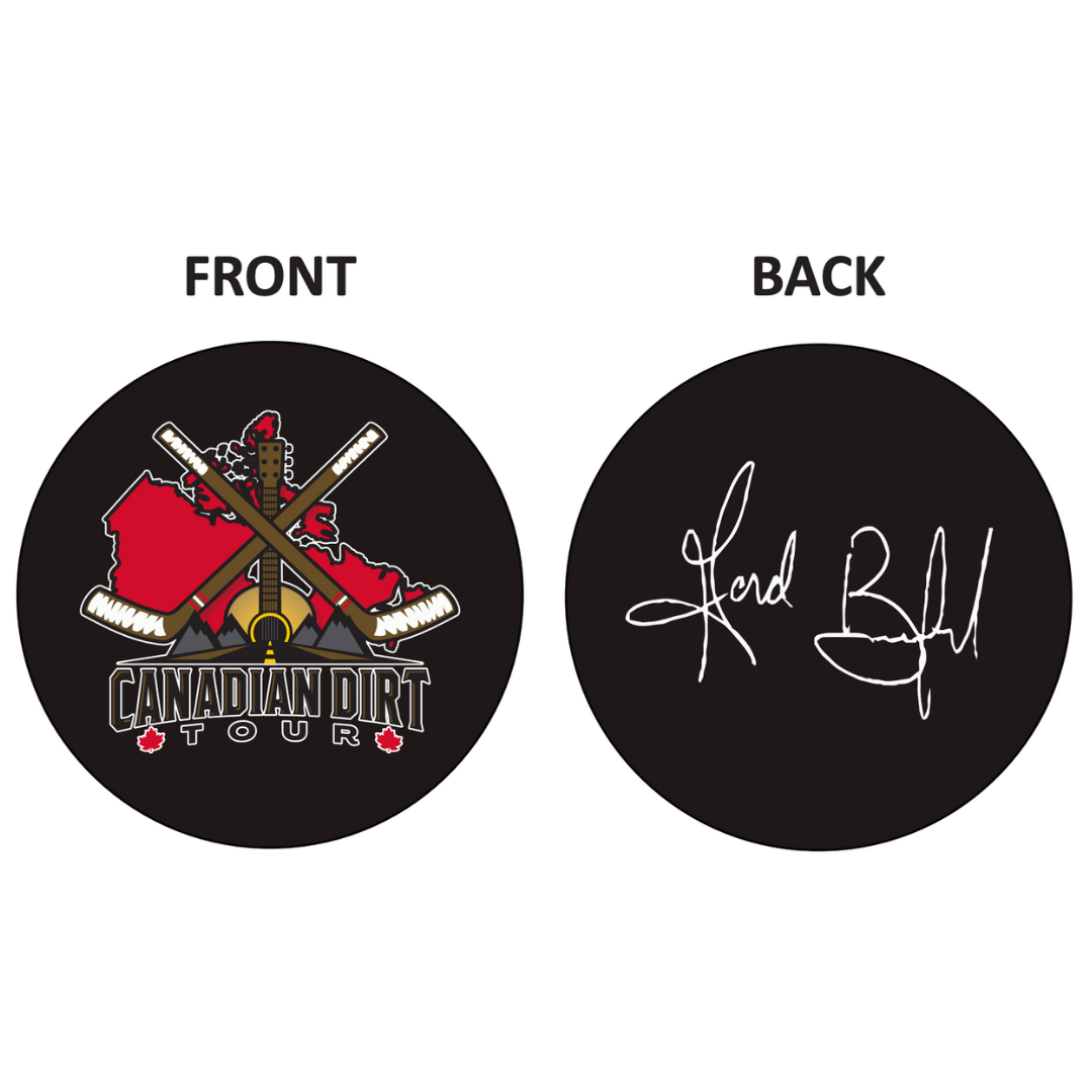 CANADIAN DIRT TOUR HOCKEY PUCK